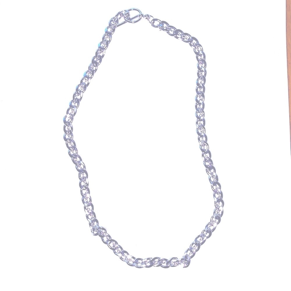 One of a Kind Woven Stainless Steel Necklace